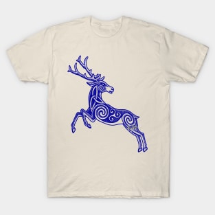 Leaping Celtic Stag T-Shirt